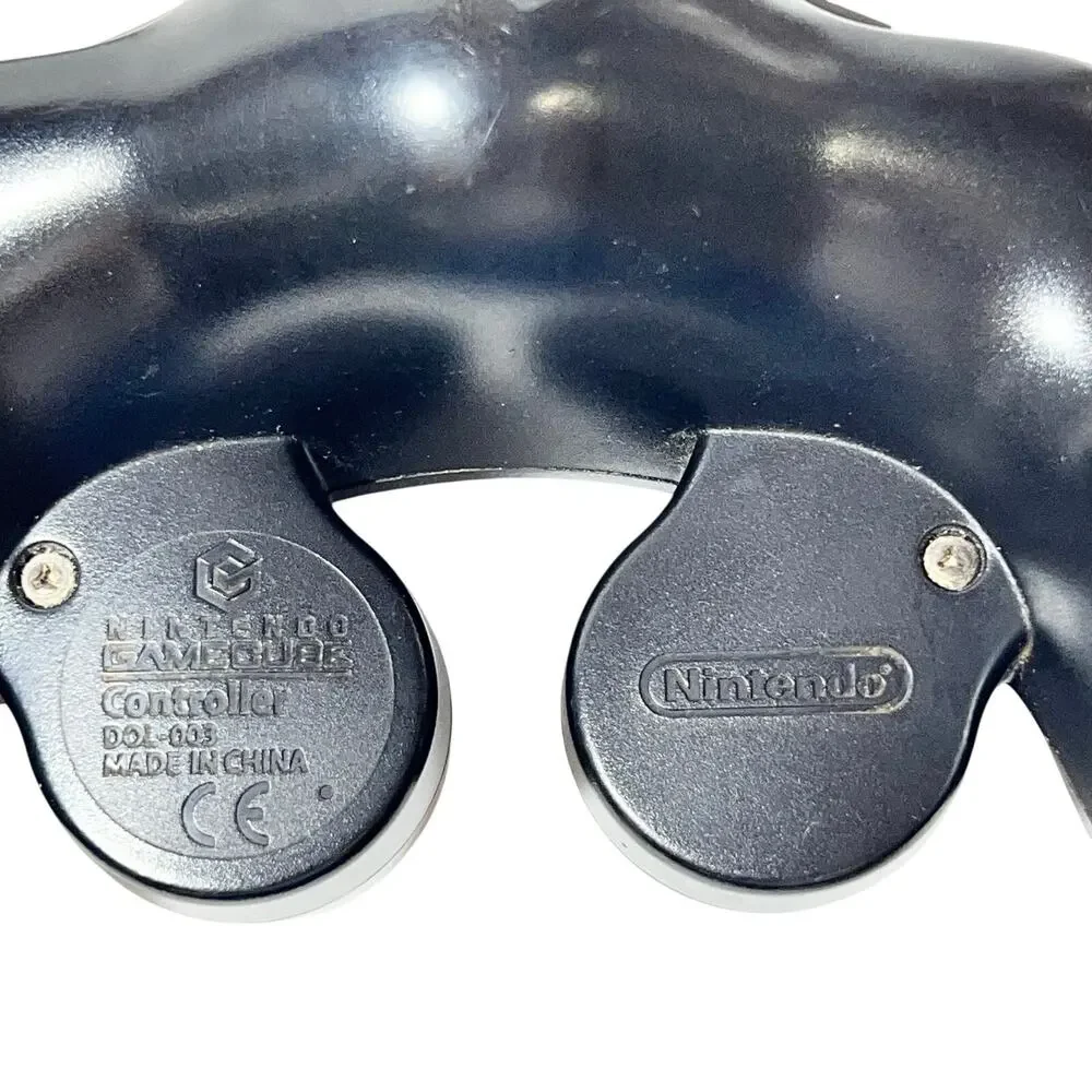 Nintendo GameCube Controller Black OEM DOL-003 GC Working